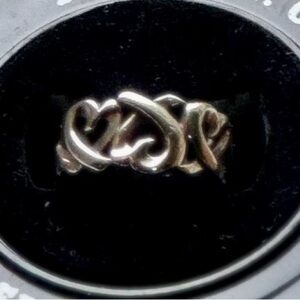 Tiffany & Co. Silver Paloma Picasso “Loving Hearts” Ring